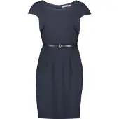 Betty & Co Robe fourreau marine
