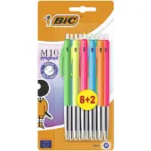 BIC Stylos à bille M10 Original Lot de 10