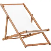 Ebuy24 Peachy chaise longue naturel.