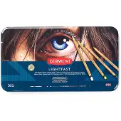 Derwent Metallic Box Lightfast Pencil 36 Units Multicolore Enfants