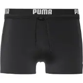Puma Logo Swimming Shorts Noir L Homme