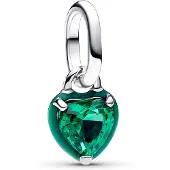 Pandora Mini Charm Pendant Coeur Chakra Vert Pandora Me