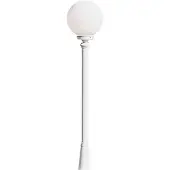 Konstsmide Lampe à lanterne Globe Arcturus blanc classique