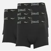 Everlast lot de 5 boxers Homme Noir/Noir