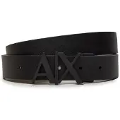 Armani Exchange pour homme. 951017CC50561120 Ceinture en cuir noir (30), Casuel, Classique