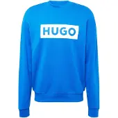 HUGO Sweatshirt Niero Homme Open Blue