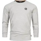 INDICODE JEANS T-Shirt 'Trense' gris / noir