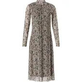 Comma casual identity Robe beige chiné / noir