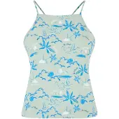 Just rhyse Haut 'Waikiki' bleu / vert / blanc
