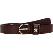 Tommy Hilfiger Ceinture 'Essential Effortless' or / lie de vin