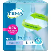 Tena Pants Maxi Large 10 pièces