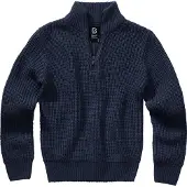 Brandit Pull-over bleu marine