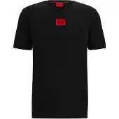 HUGO T-Shirt 'Diragolino212' rouge clair / noir