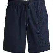 BOSS Shorts de bain 'Whale' bleu marine