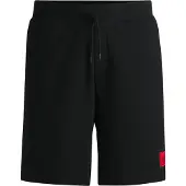 HUGO Pantalon 'Diz' rouge / noir