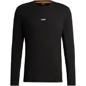 BOSS T-Shirt 'Chark' noir / blanc
