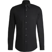 BOSS Chemise Slim en coton stretch