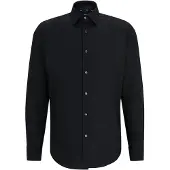 BOSS Chemise Regular en coton stretch