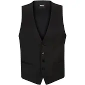 BOSS Gilet de costume 'Huge' noir