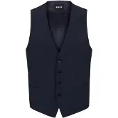 BOSS Gilet Slim en mohair stretch