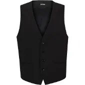 BOSS Gilet Slim en mohair stretch