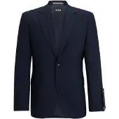 BOSS Veste Regular en laine stretch