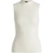 BOSS Tops en tricot 'Feskies' blanc cassé