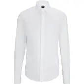 BOSS Chemise business 'H-HANK-TUX1' blanc