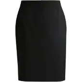 BOSS Jupe crayon Slim en laine vierge italienne