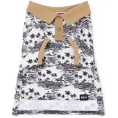 BOSS Polo en coton à imprimé palmier pour chien