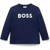 BOSS J25p25 Long Sleeve T-shirt Bleu 14 Years Garçon