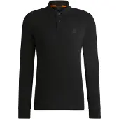 BOSS Polo Slim en piqué de coton stretch