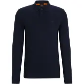 BOSS Polo Slim en piqué de coton stretch