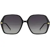 HUGO BOSS Lunettes de Soleil BOSS 1660/S 57/17/140 Black gold Acetate frames WOMAN BOSS 1660/S