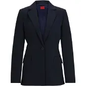 HUGO Veste Regular à revers crantés