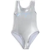 HUGO Maillot de bain à effet miroir et logo métallisé pour enfant