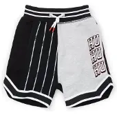 HUGO Short en coton mélangé avec différents logos pour enfant