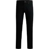 BOSS pour homme. 50521261 Jeans Delaware Bo noir (38/30), Casuel, Coton