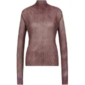 BOSS T-shirt 'Emata' rouge foncé / noir