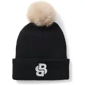 BOSS Bonnet à effet brillant avec monogramme Double B pour enfant