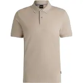 HUGO BOSS Pallas 10241531 Short Sleeve Polo Beige 2XL Homme