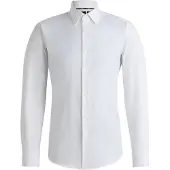 BOSS Joe Kent C1 222 10241343 Long Sleeve Shirt Blanc 46 / Regular Homme