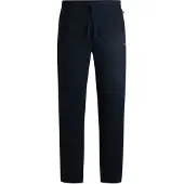 BOSS pour homme. 50535877 Pantalon Waffle marine (XL), Homewear, Coton