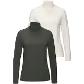 LASCANA T-shirt crème / kaki