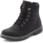 LASCANA Bottines à lacets noir