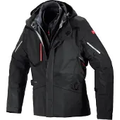 Spidi Veste textile pour moto Mission-T H2Out Step-InArmor, noir, S