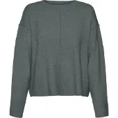 Vero Moda Pull-over 'Esti' vert chiné