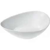 Alessi Bol de service peu profond en porcelaine blanche Colombina 14 x 12 x 26 cm, lot de 6