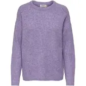 ONLY Pull-over 'Camilla' violet chiné
