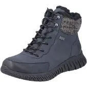 Rieker Bottines à lacets bleu marine / gris
